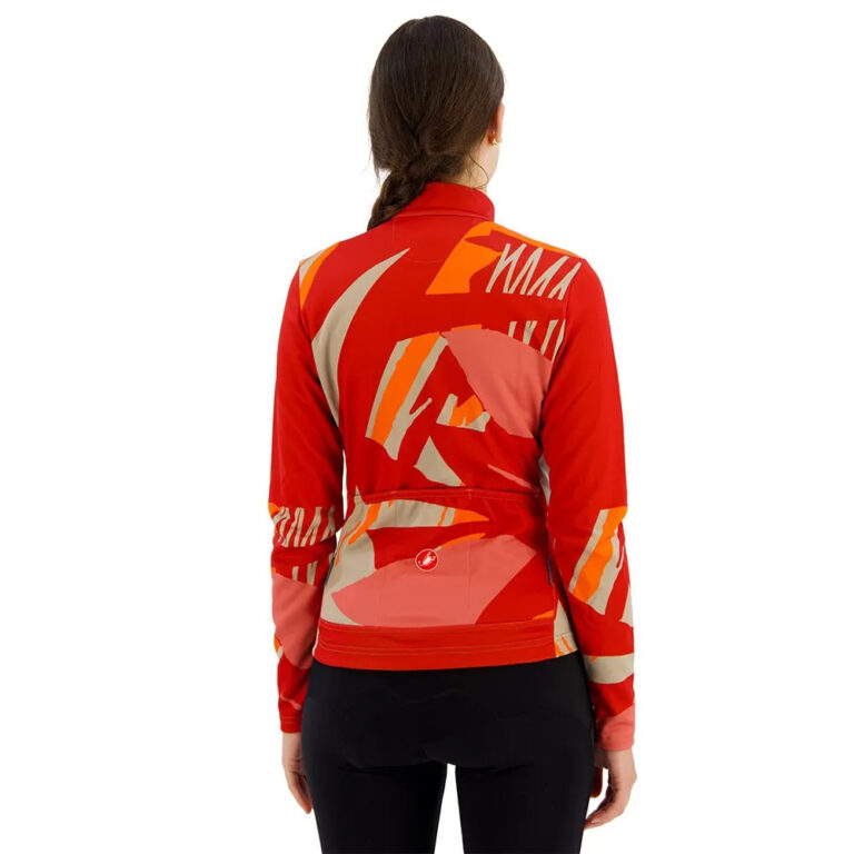 Castelli Tropicale Long Sleeve Jersey S Red - M Red - Image 2