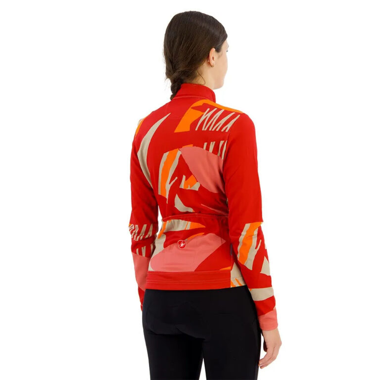 Castelli Tropicale Long Sleeve Jersey S Red - M Red - Image 4