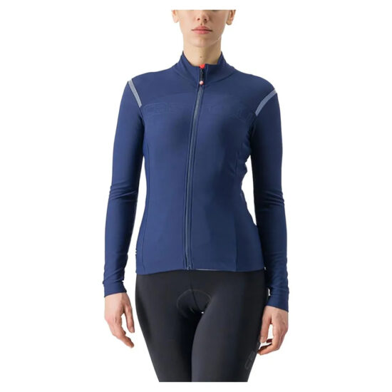 Castelli Tutto Nano RoS Long Sleeve Jersey L Belgian Blue