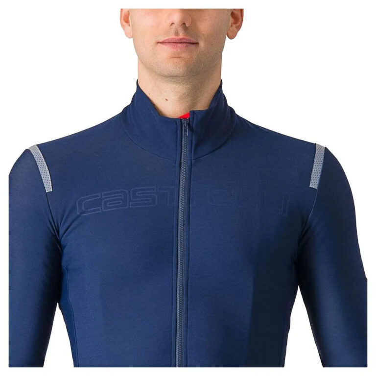 Castelli Tutto Nano RoS Long Sleeve Jersey M Belgian Blue / White - L Belgian Blue / White - Image 3