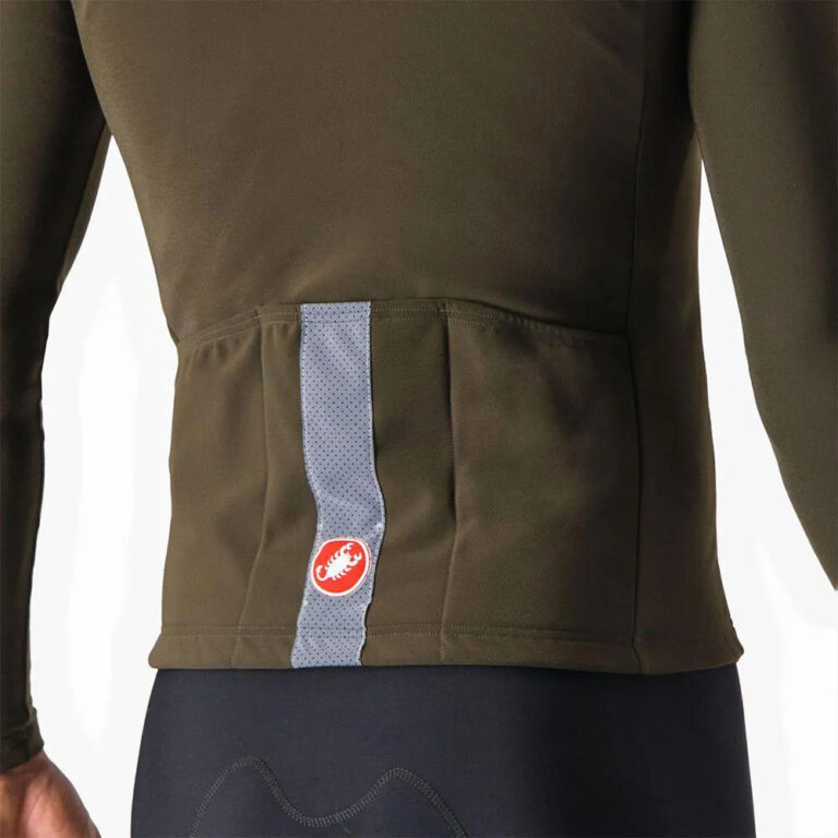 Castelli Tutto Nano RoS Long Sleeve Jersey M Dark Tarmac - L Dark Tarmac - Image 4