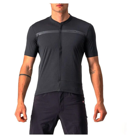 Castelli Unlimited Allroad Short Sleeve Jersey XS Dark Grey - 2XL Dark Grey