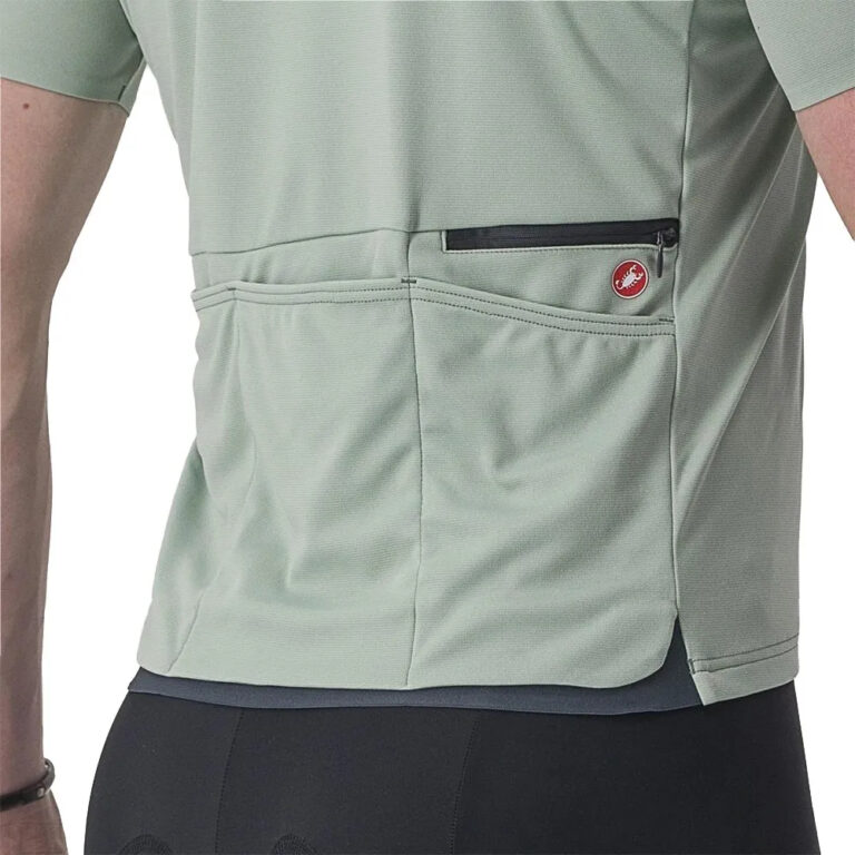 Castelli Unlimited Allroad Short Sleeve Jersey M Defender Green - XL Defender Green - Image 3