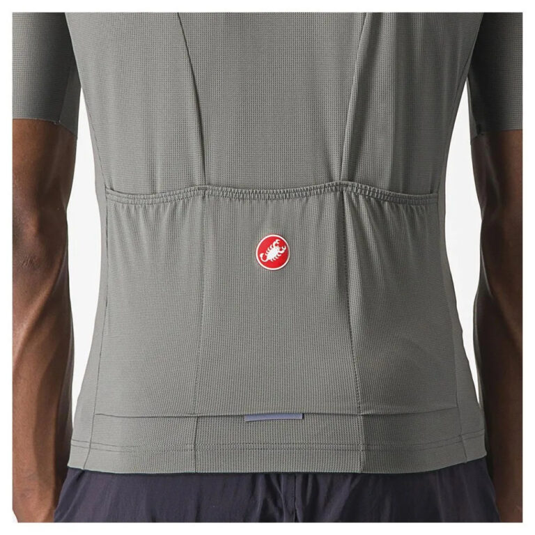 Castelli Unlimited Entrata 2 Short Sleeve Jersey M Gunmetal Gray - 2XL Gunmetal Gray - Image 4