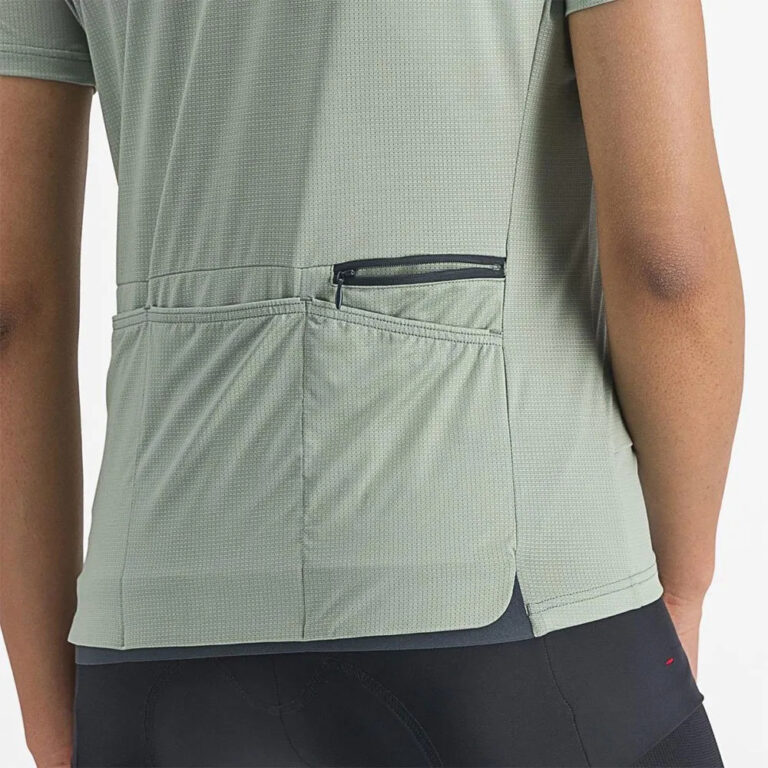 Castelli Unlimited Sentiero 2 Short Sleeve Jersey S Defender Green - Image 4