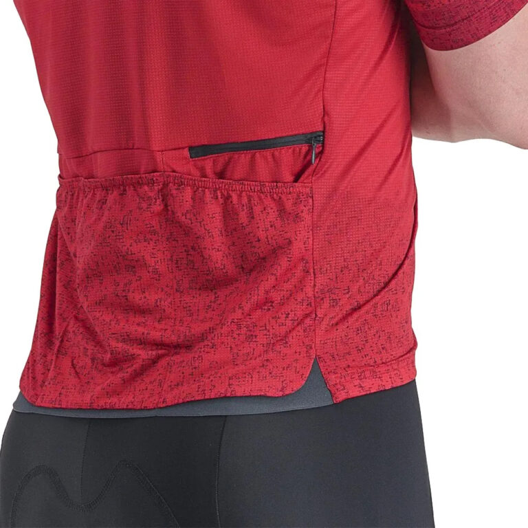 Castelli Unlimited Terra Short Sleeve Jersey XL Dark Red - Image 3