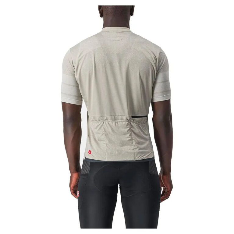 Castelli Unlimited Terra Short Sleeve Jersey M Travertine Grey - 2XL Travertine Grey - Image 2