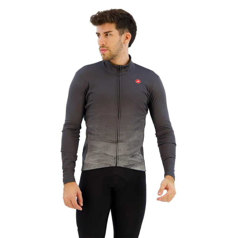 Castelli Unlimited Thermal Long Sleeve Jersey M Dark Grey - L Dark Grey