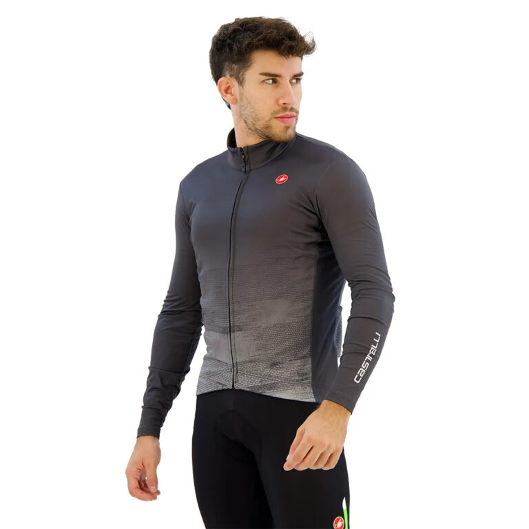 Castelli Unlimited Thermal Long Sleeve Jersey M Dark Grey - L Dark Grey - Image 3