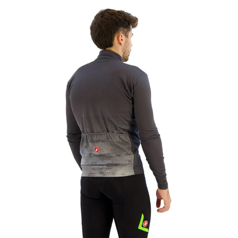 Castelli Unlimited Thermal Long Sleeve Jersey M Dark Grey - L Dark Grey - Image 4