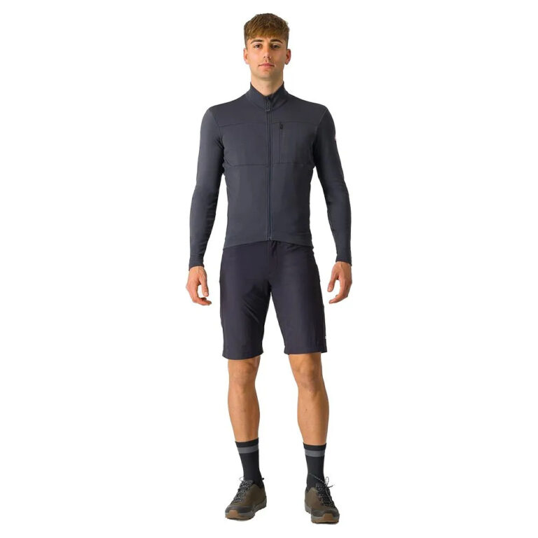 Castelli Unlimited Trail 2 Long Sleeve Jersey M Dark Grey - XL Dark Grey - Image 5