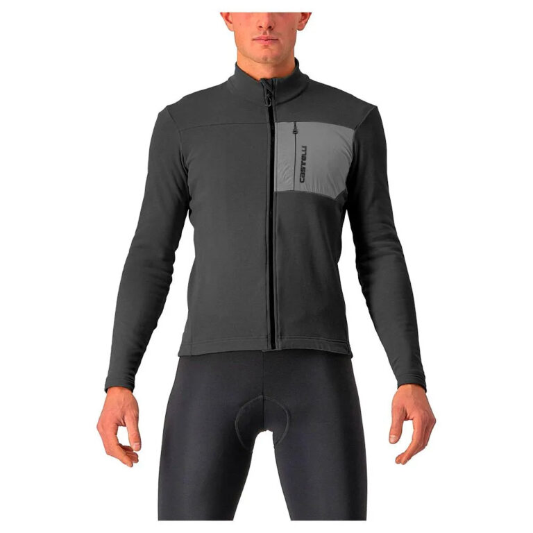 Castelli Unlimited Trail Long Sleeve Jersey S Dark Grey - 2XL Dark Grey