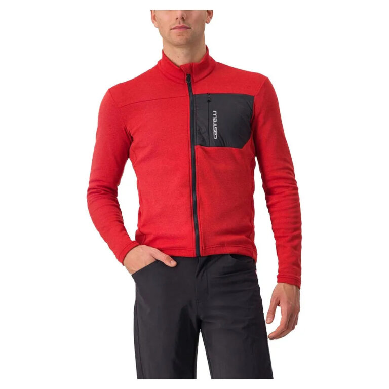 Castelli Unlimited Trail Long Sleeve Jersey M Pompeian Red / Dark Gray - 2XL Pompeian Red / Dark Gray - Image 3