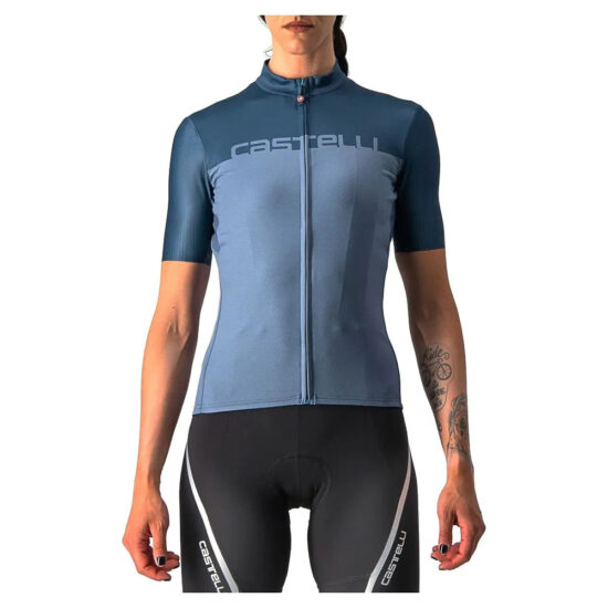 Castelli Velocissima Short Sleeve Jersey XL Light Steel Blue / Moonlight Ocean