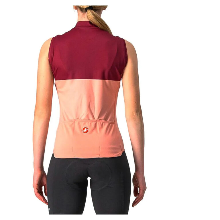 Castelli Velocissima Sleeveless Jersey S Blush / Bordeaux - XL Blush / Bordeaux - Image 2