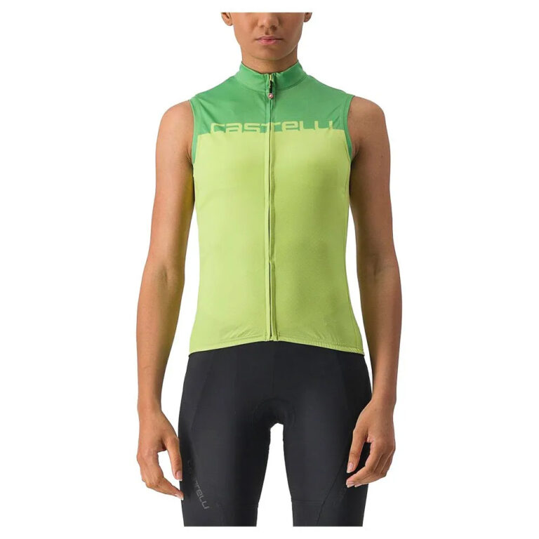 Castelli Velocissima Sleeveless Jersey XS Bright Lime / Absinthe Green - L Bright Lime / Absinthe Green