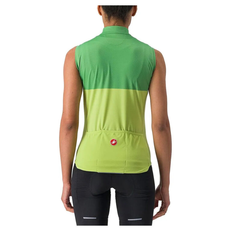 Castelli Velocissima Sleeveless Jersey XS Bright Lime / Absinthe Green - L Bright Lime / Absinthe Green - Image 2