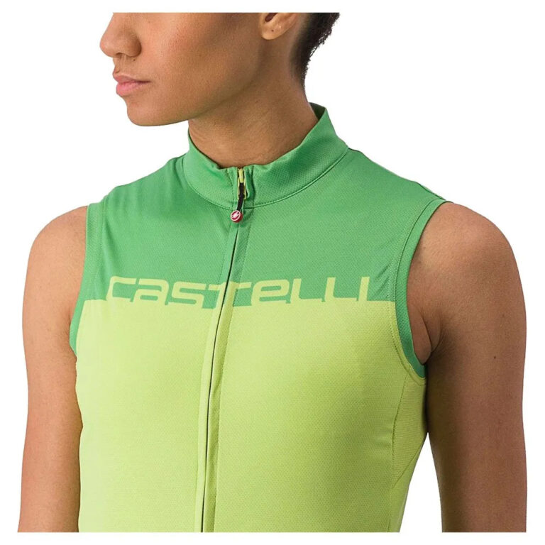 Castelli Velocissima Sleeveless Jersey XS Bright Lime / Absinthe Green - L Bright Lime / Absinthe Green - Image 5