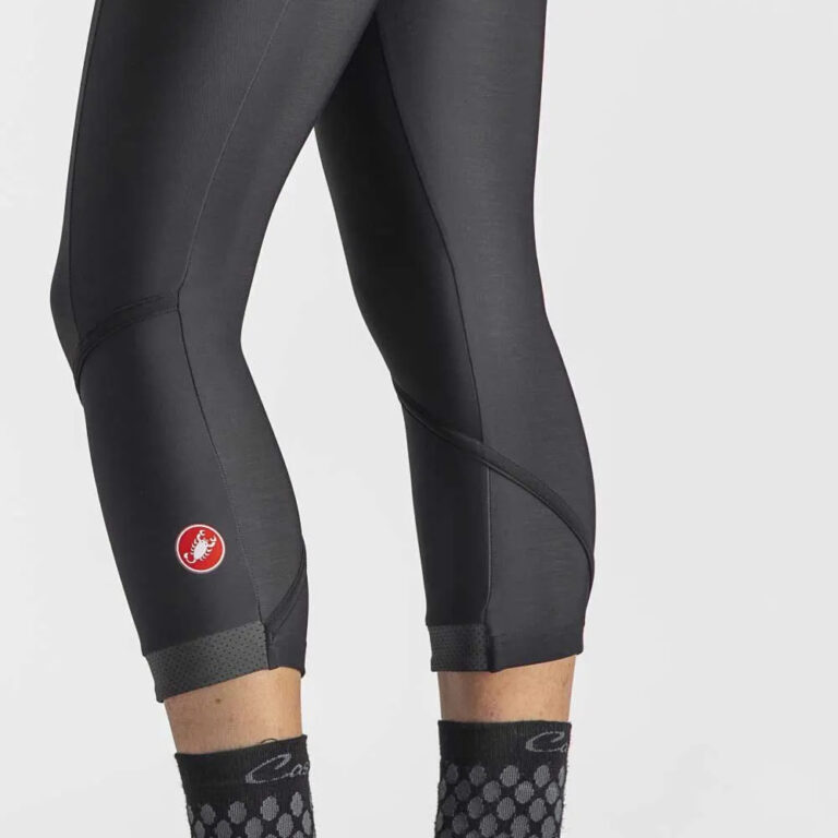 Castelli Velocissima Thermal 3/4 Tights XS Black / Black Reflex - XL Black / Black Reflex - Image 4