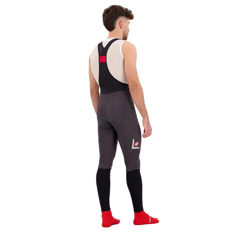 Castelli Velocissimo 5 Bib Tights S Dark Grey / Silver Reflex - 3XL Dark Grey / Silver Reflex - Image 4