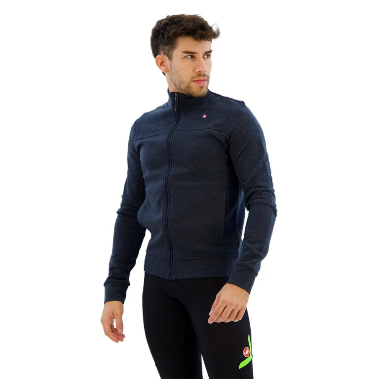 Castelli Vigorelli Track Jacket M Savile Blue - L Savile Blue - Image 3