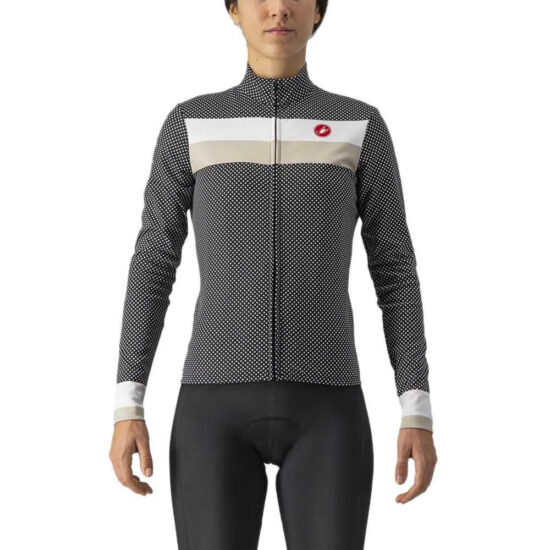 Castelli Volare Long Sleeve Jersey S Black / White / Chalk - XL Black / White / Chalk