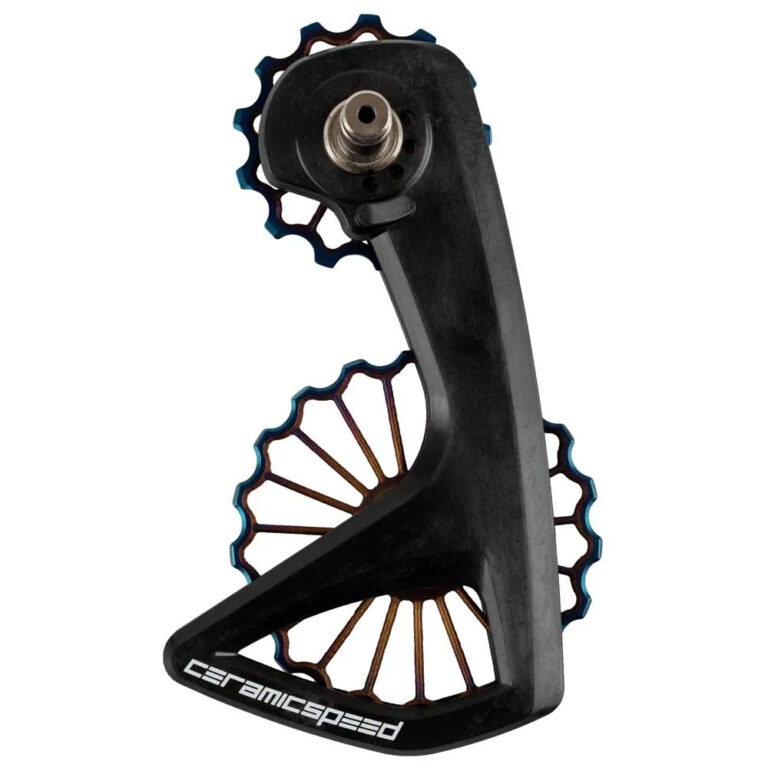 Ceramicspeed OSPW RS 3D-Ti Shimano 9250/8150 Derrailleur Cage One Size Black / Oil Slick