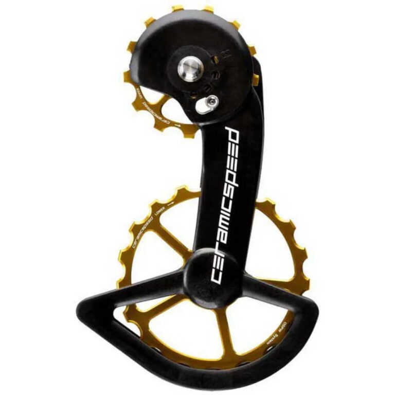 Ceramicspeed OSPW X Shimano GRX RX-820 2x12s Derrailleur Cage One Size Gold