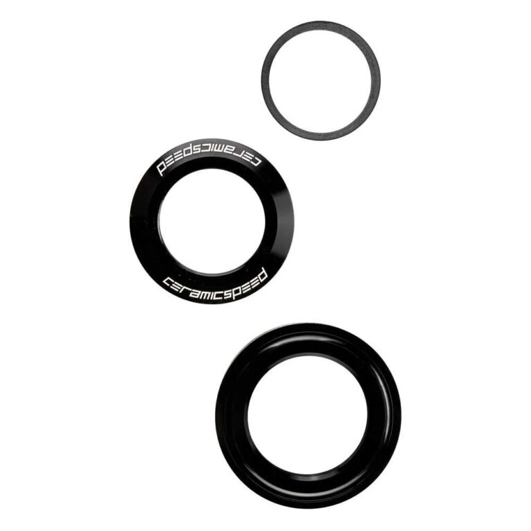 Ceramicspeed Outboard Headset Spacer 1-1/8&amp;acute;&amp;acute; To 1-1/4&amp;acute;&amp;acute; 44 mm Black