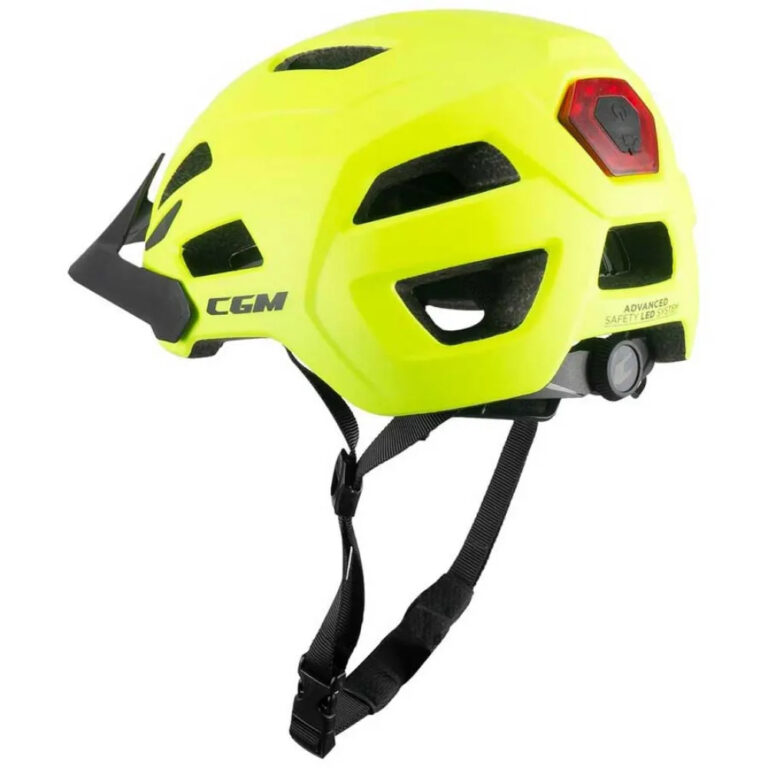 Cgm 890A Sentiero Mono MTB Helmet M Matt Fluo Yellow - L Matt Fluo Yellow - Image 3