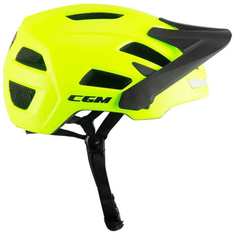 Cgm 890A Sentiero Mono MTB Helmet M Matt Fluo Yellow - L Matt Fluo Yellow - Image 5