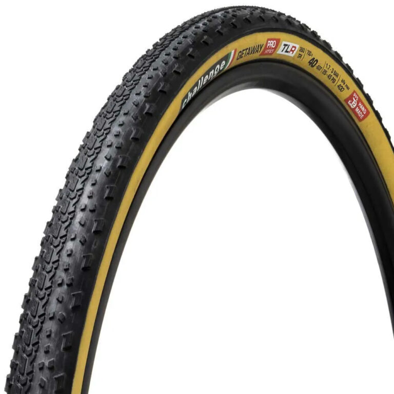 Challenge Getaway Vulc Tubeless 700 X 40 Gravel Tyre 700 x 40 Black / Brown