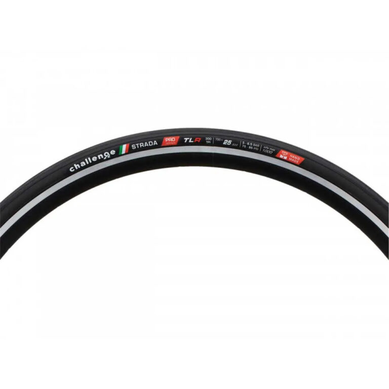 Challenge Strada Pro Tubeless 700C X 25 Road Tyre 700C x 25 Black - Image 4