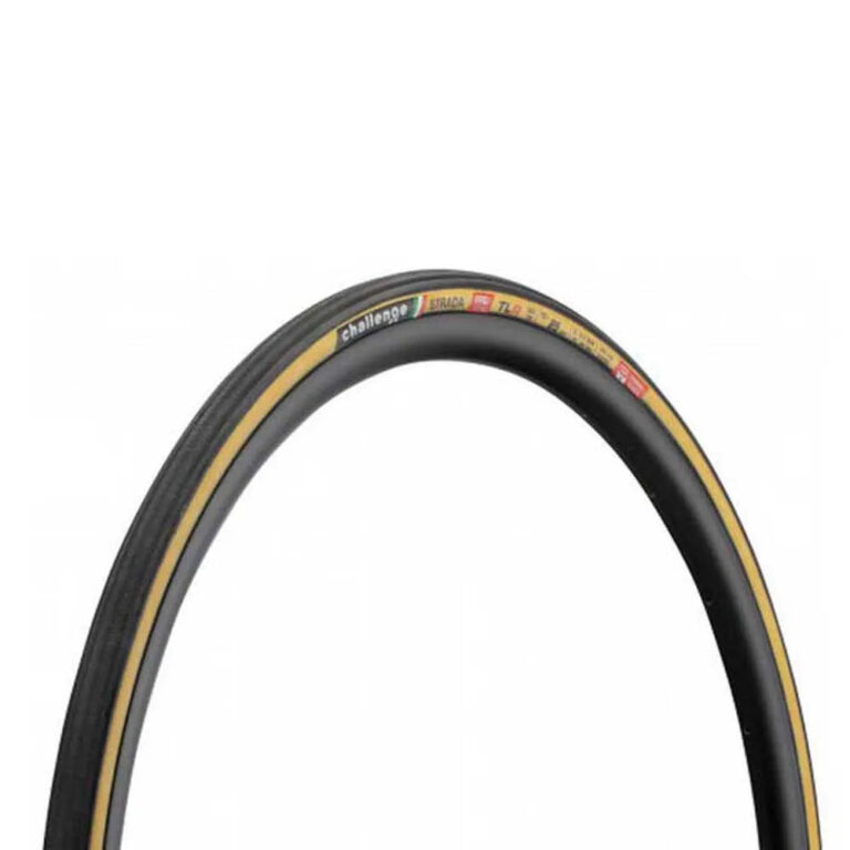 Challenge Strada Pro Tubeless 700C X 25 Road Tyre 700C x 25 Black / Beige