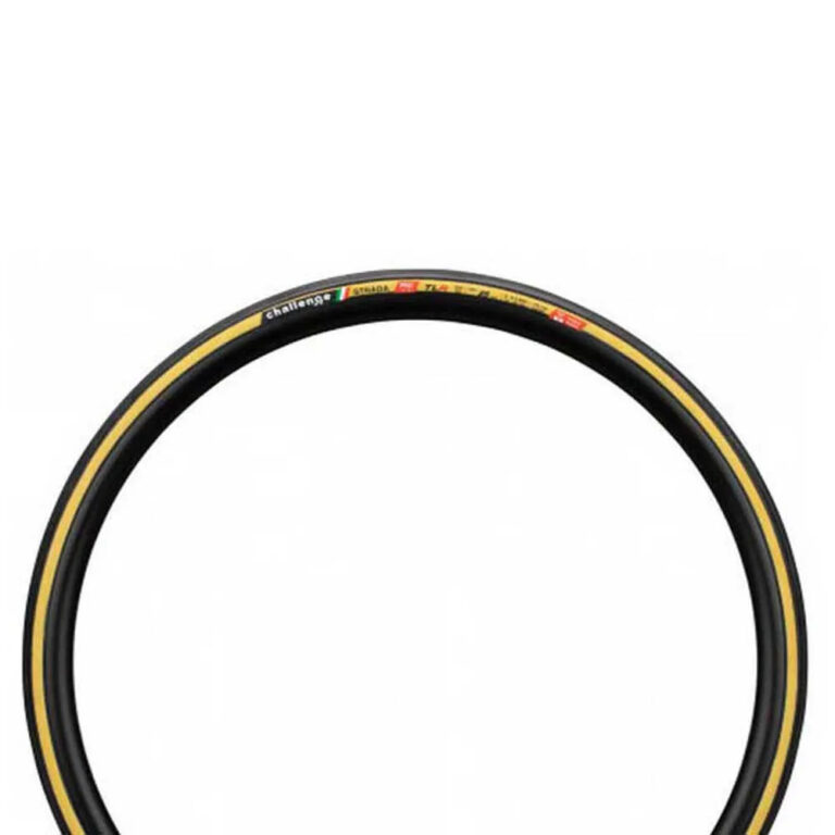 Challenge Strada Pro Tubeless 700C X 25 Road Tyre 700C x 25 Black / Beige - Image 2