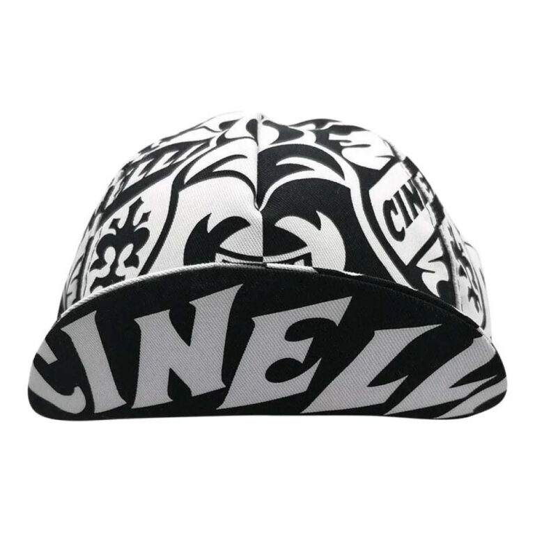 Cinelli Crest Pastori Cap One Size White / Black - Image 3