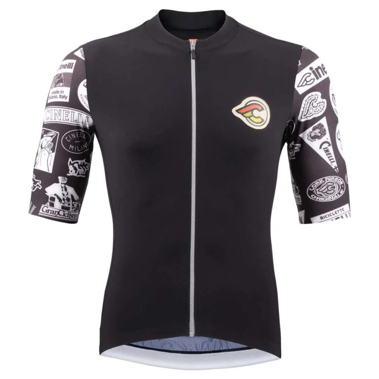 Cinelli Supercorsa Short Sleeve Jersey S Anthracite / Black - XL Anthracite / Black