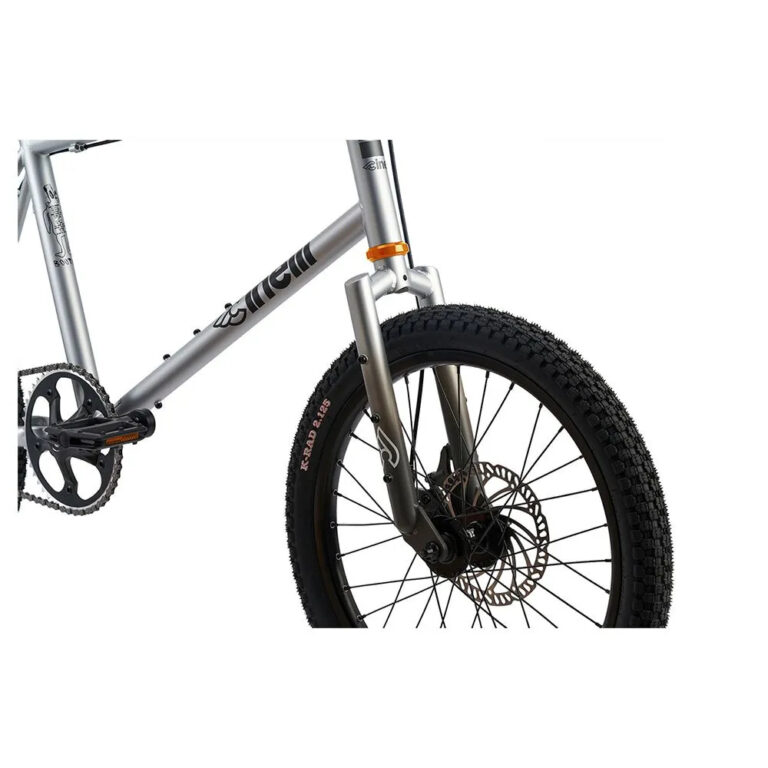 Cinelli Tutto Mini Urban Bike Frame S Silver - L Silver - Image 4