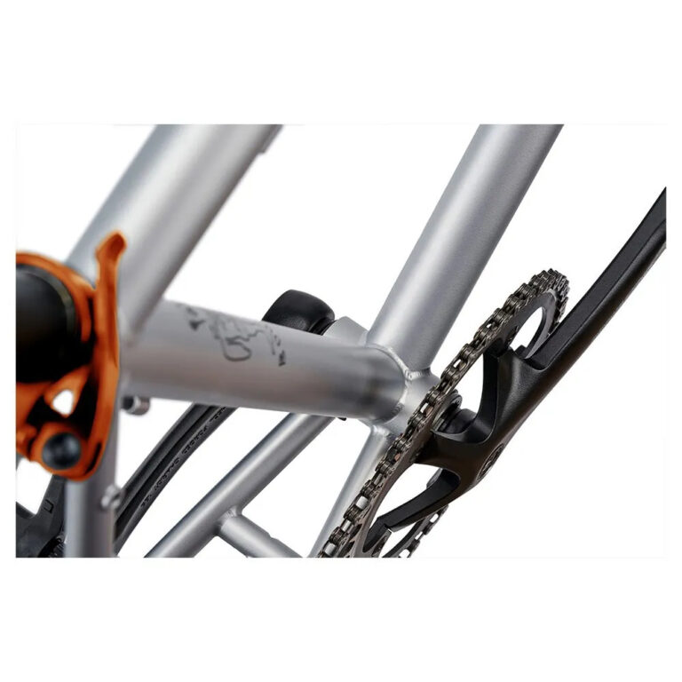 Cinelli Tutto Mini Urban Bike Frame S Silver - L Silver - Image 6