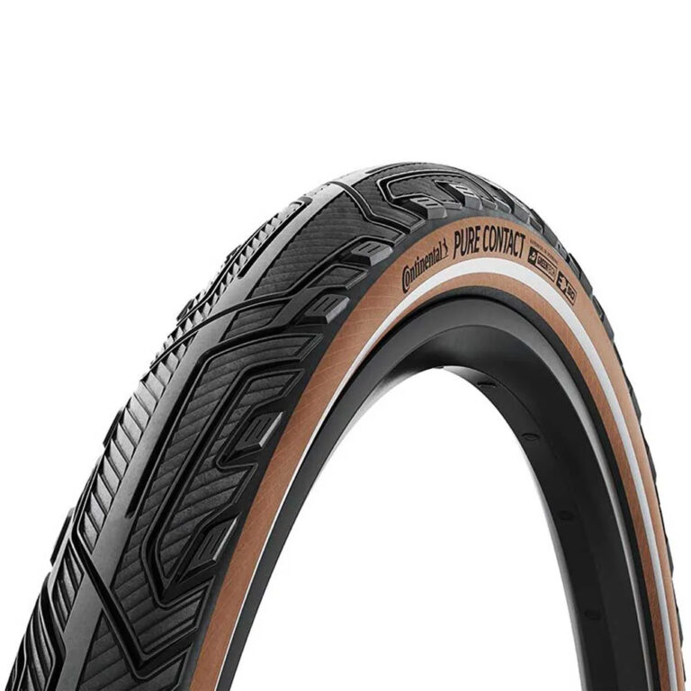 Continental Pure Contact 28&amp;acute;&amp;acute; X 1.75 Urban Tyre 28&acute;&acute; x 1.75 Black / Coffee