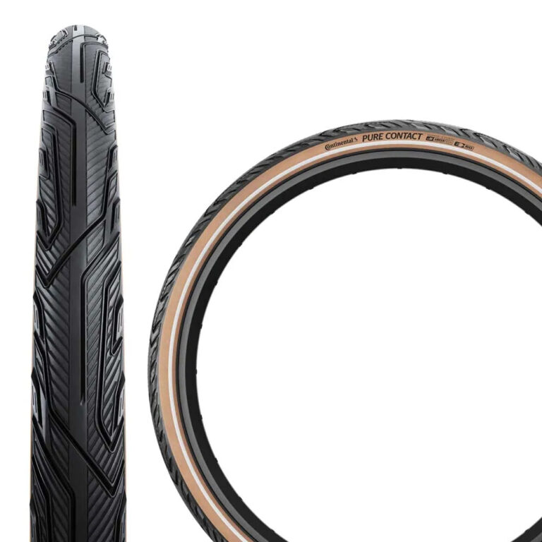 Continental Pure Contact 28&amp;acute;&amp;acute; X 1.75 Urban Tyre 28&acute;&acute; x 1.75 Black / Coffee - Image 3