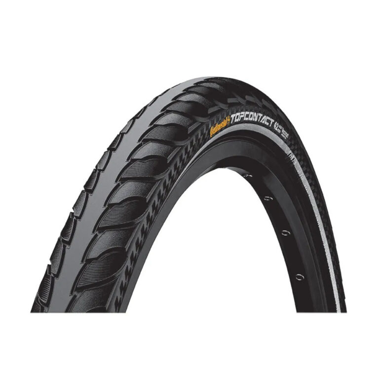 Continental Top Contact II Vectran Breaker 26&amp;acute;&amp;acute; X 2.00 Urban Tyre 26&acute;&acute; x 2.00 Black Reflex