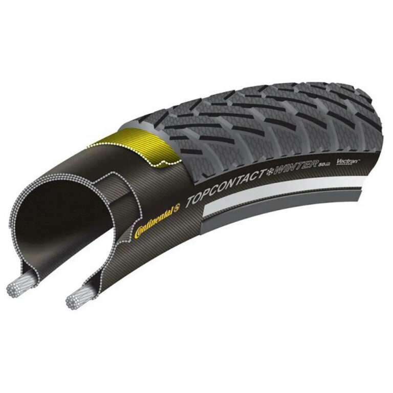 Continental Top Contact II Winter Premium Tubeless 27.5&amp;acute;&amp;acute; X 2.00 Urban Tyre 27.5&acute;&acute; x 2.00 Black