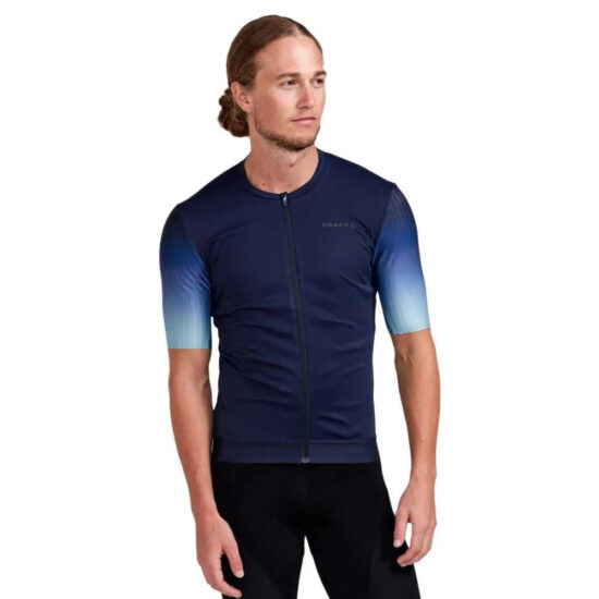 Craft ADV Aero Short Sleeve Jersey S Blaze / Jade - XL Blaze / Jade