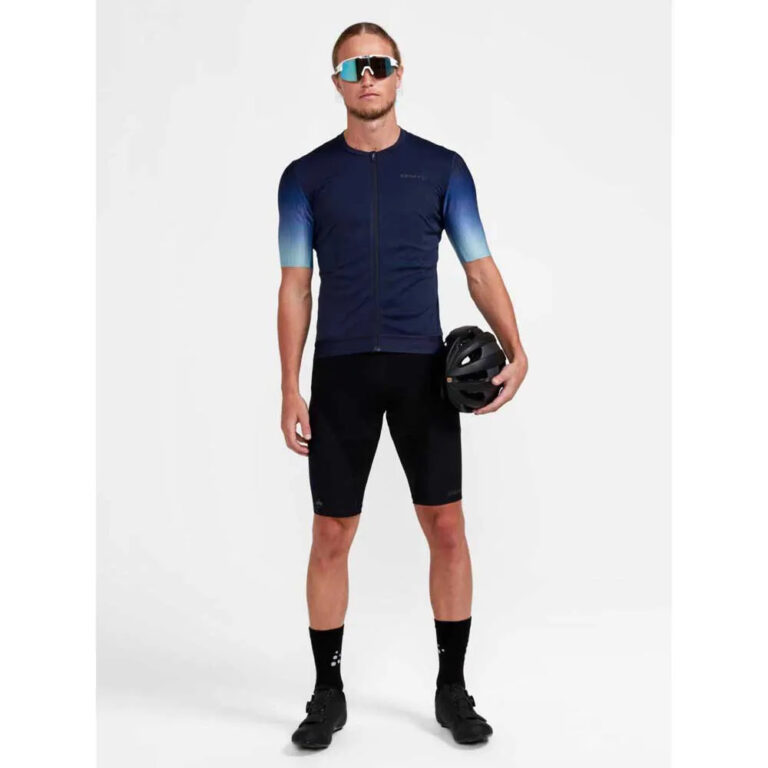 Craft ADV Aero Short Sleeve Jersey S Blaze / Jade - XL Blaze / Jade - Image 6