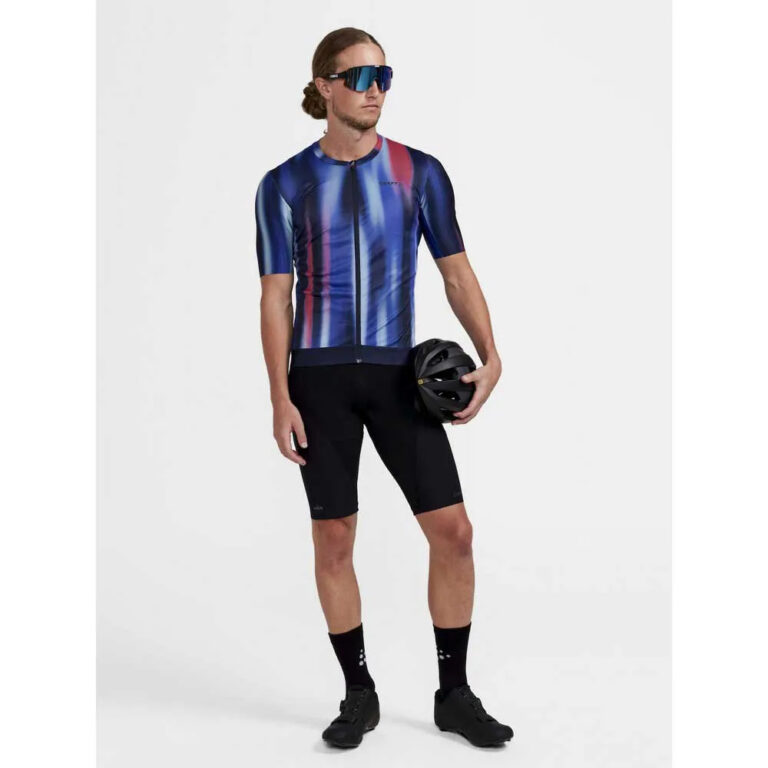 Craft ADV Aero Short Sleeve Jersey S Blaze / Multi - XL Blaze / Multi - Image 5