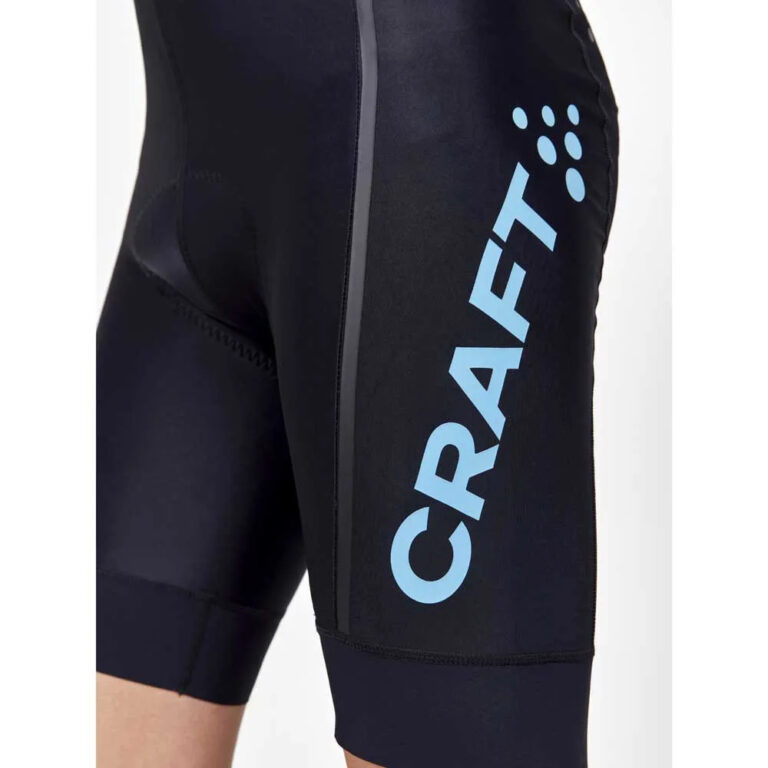 Craft ADV Endur Bib Shorts S Black / Aquamarine - 2XL Black / Aquamarine - Image 4