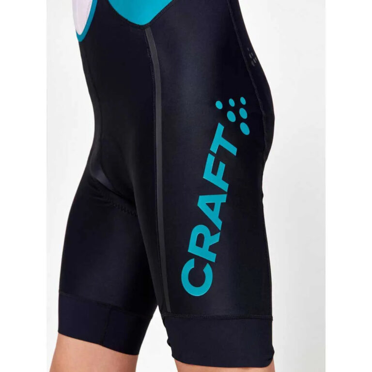 Craft ADV Endur Bib Shorts S Black / Deep Lake - 2XL Black / Deep Lake - Image 4