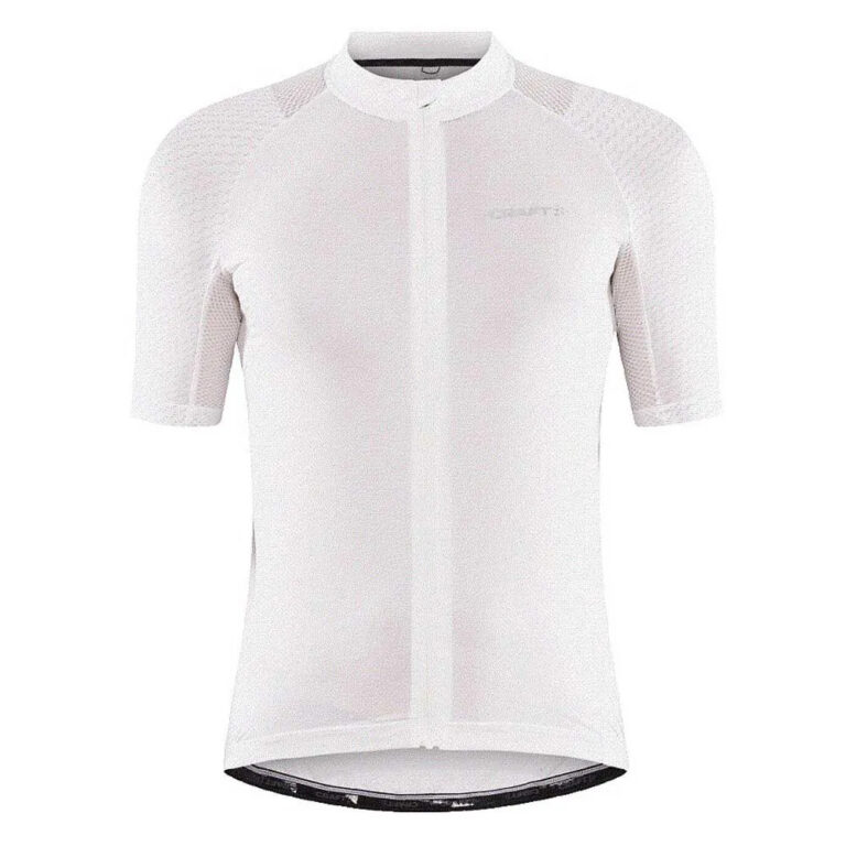 Craft ADV Endur Lumen Short Sleeve Jersey S Ash White / Flumino - 2XL Ash White / Flumino - Image 3