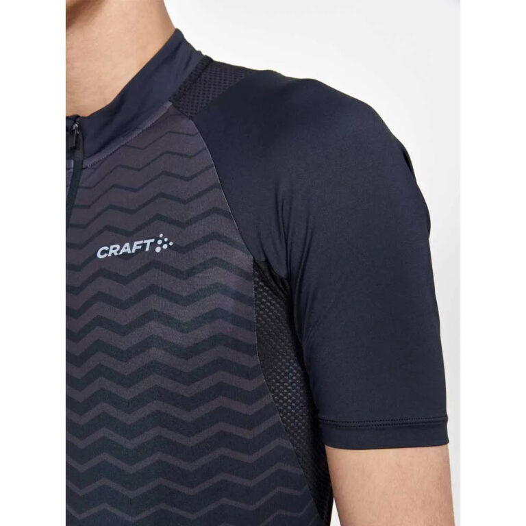 Craft ADV Endur Short Sleeve Jersey S Black / Slate - XL Black / Slate - Image 5